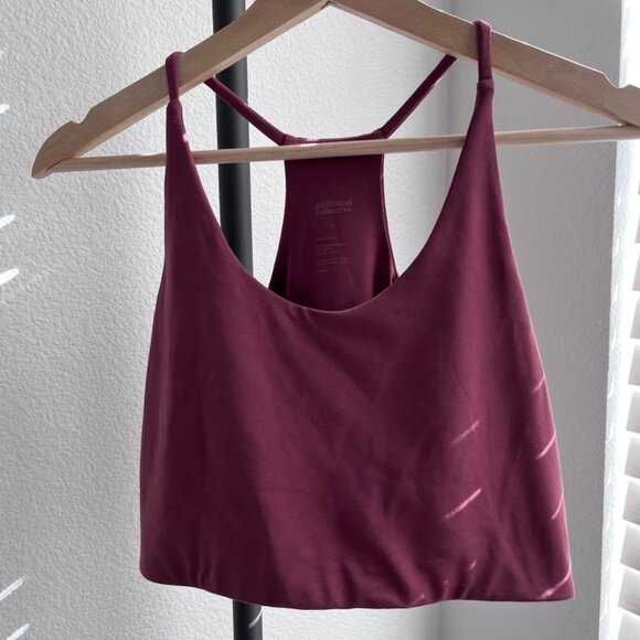 Girlfriend Collective High-Neck Racerback Crop Tank – Size L - Picture 3 of 6